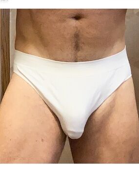 Vintage Merona white small brief